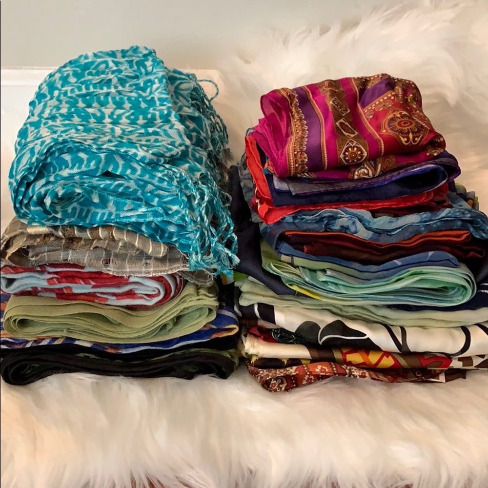 Silk scarf grab bag